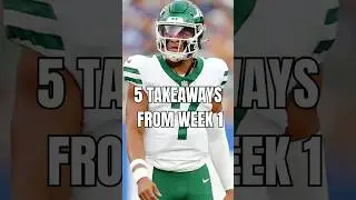 Biggest NFL Week 1 Takeaways: Burrow Struggles, Fields Surprises, Tua Flops!