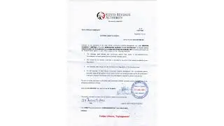 Clearing and Forwarding License for Janron Consult Limited