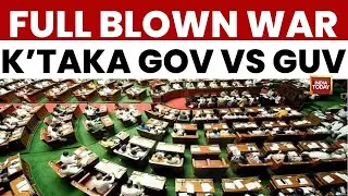 Karnataka Assembly Chaos: Governor Skips Cabinet Speech, Faces Heckling | So South