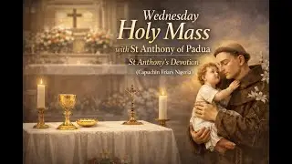 Wednesday Holy Mass with St Anthony | Prayer for Help, Open Doors & Lost Causes