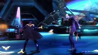 Bat Girl vs Joker   Created By Dave B Ransome Wonderland886 Black Enterprise USA  DBR & KBR