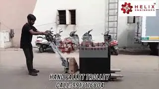 Best Hydraulic pallet truck manufacturer | hand pallet truck near me | call us: 9913116804 