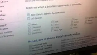Adjusting Your E-mail Settings on Broadjam