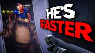 FREDDY FAZBEAR Has NEVER Ran This Fast Before.. (I'm Cooked.)
