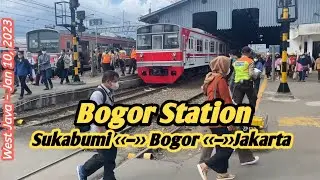 Bogor Station Walking Tour [4K] | jalan-jalan di Stasiun Bogor