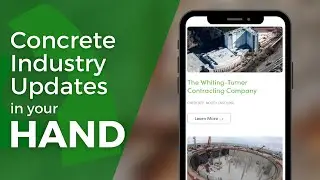 Concrete Hub - A beautifully categorized collection of the latest construction industry updates