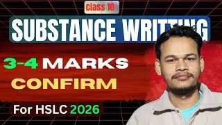 Class 10 Substance writing 🔥 SEBA (Hslc 2026 )