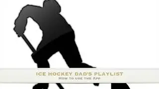Ice Hockey Dad's Playlist App  -  How to set Fading time and Display Time