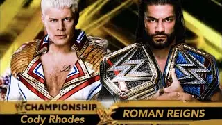 Roman Reigns vs Cody Rhodes - WrestleMania 17 Style Promo (My Way)