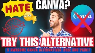 Canva alternatives (Some AI powered free and paid)