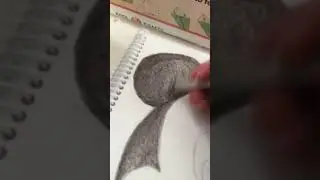 Part1-Drawing Mickey Mouse! Crayons side #art #crayons #cheap