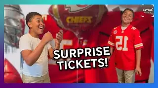 Мама подарила сыну билеты на матч Kansas City Chiefs на его 11-летие 🎉🏈