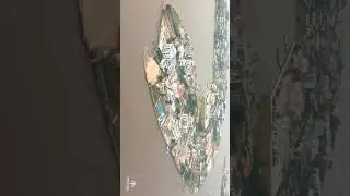 Banana 🍌 Island Lagos Nigeria is literally shaped like a Banana . #drone #shorts