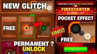 How to Unlock Permanent Pocket Effects | Carrom Pool New Item Free Collect | Jamot Gaming 