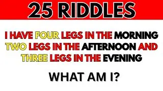 🧠 25 Riddles That Will Test Your Brain Speed! 🚀 Only the Sharpest Thinkers Can Solve These!🏆
