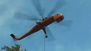 Heli Logging Timber Harvesting with Helicopter   Erickson Air Crane