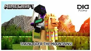 Taking Over The Mountains! -  Minecraft