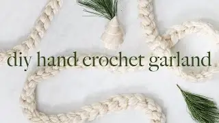 Simple Hand Crochet Garland