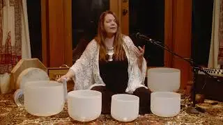 Sound Healing with Heidi - Intuitive Voice with Crystal Bowls