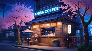 Soothing Lofi Chillhop with Coffee Shop Sounds ☕ VCR-Tinted 1980s Study Session