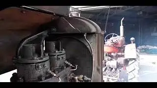 Two cylinder hot bulb Munktells 30 hp engine