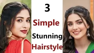 3 Simple Stunning Hairstyle - Easy Trendy Haisrtyle | New look Hairstyle | hairstyle for girls