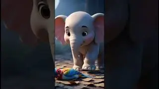 Elephant and bird #kidsstory #kidsvideo #magicalstory #tamilkidsstories #fairytales#voiceover#angel