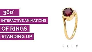 Create 360&deg; interactive animation of rings standing up with PackshotCreator