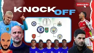 CARABAO CUP SEMI FINAL | ARSENAL VS  CHELSEA | MANCHESTER CITY VS NEWCASTLE | A TOTALL SHOW DOWN 