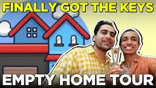 Our Empty New Home Tour : Future Queer Dream 🏡 #newbeginnings #gaycouplevlogs #househunting #home