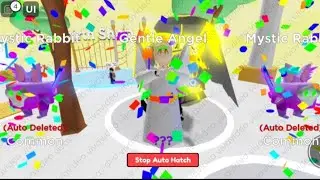 Clicker Simulator, Give Away, Gentle Angel GOLDEN, Read Description 👇