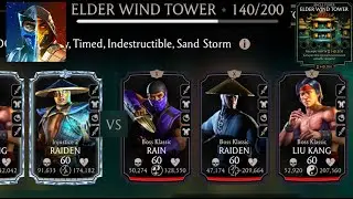 Elder Wind Fatal Tower Boss Battle 140 Fight + Reward | MK Mobile