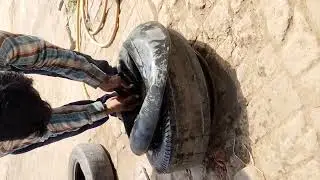 How to Car tyre change | Car Tyre Punctures | Fix Tyre Punctures😎