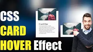 How to make hover card effect using |html |CSS|SmithCoding
