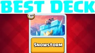 Best Deck For *SNOWSTORM EVENT* Clash royale || #snowstorm  #clashroyale #bestdeck