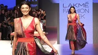Sushmita Sen Beats Aishwarya Rai & Priyanka Chopra At Ramp Walk On Lakme Fashion Week 2018