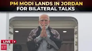 PM Modi arrives in Amman on strategic visit, welcomed by Jordanian&nbsp;counterpart