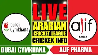 DUBAI GYMKHANA vs ALIF PHARMA LIVE | DG vs ALP - CRICKEX INFO