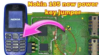 Nokia ta 1299 power button jumper solution / Nokia 105 new power key jumper