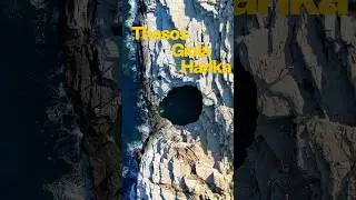 Afrodit'in G&ouml;zyaşına Atlayış!😱Giola Thassos,Giola Doğal Havuz Drone G&ouml;r&uuml;nt&uuml;leri 🇬🇷 #shorts #thassos