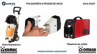 EVEREL   SERIE SXA3   PULSADORES A PRUEBA DE AGUA DE EVEREL   ERMEC