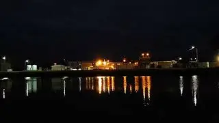 Natchitoches Chaplin lake ambience at night