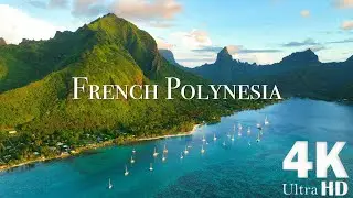 French Polynesia 4K   Soul Relaxation Film With Calming Music