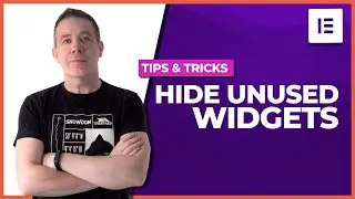 Elementor Widget Manager - Easily Hide Unused Widgets