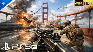 (PS5) Massive Bridge Assault in San Francisco | Tech Warfare Gameplay [4K60FPS HDR] | Battlefield 6