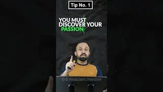 Tips For Building Successful & Fulfilling Career 2024 | Dr Muazzam Manzoor | Part 1 #viralshort