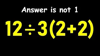 Can You Solve This Simple Math Problem?