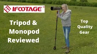 Ifootage Monopod  and Tripods, some truly premium Gear!