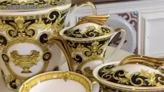 Luxury handcrafted dinnerware set