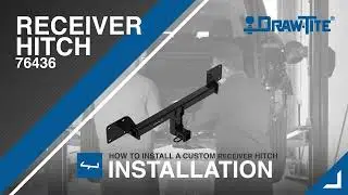 How To Install 76436  (2021- 2022 Ford Bronco Sport) -Draw&bull;Tite&reg;  Class III,2  receiver/ hitch